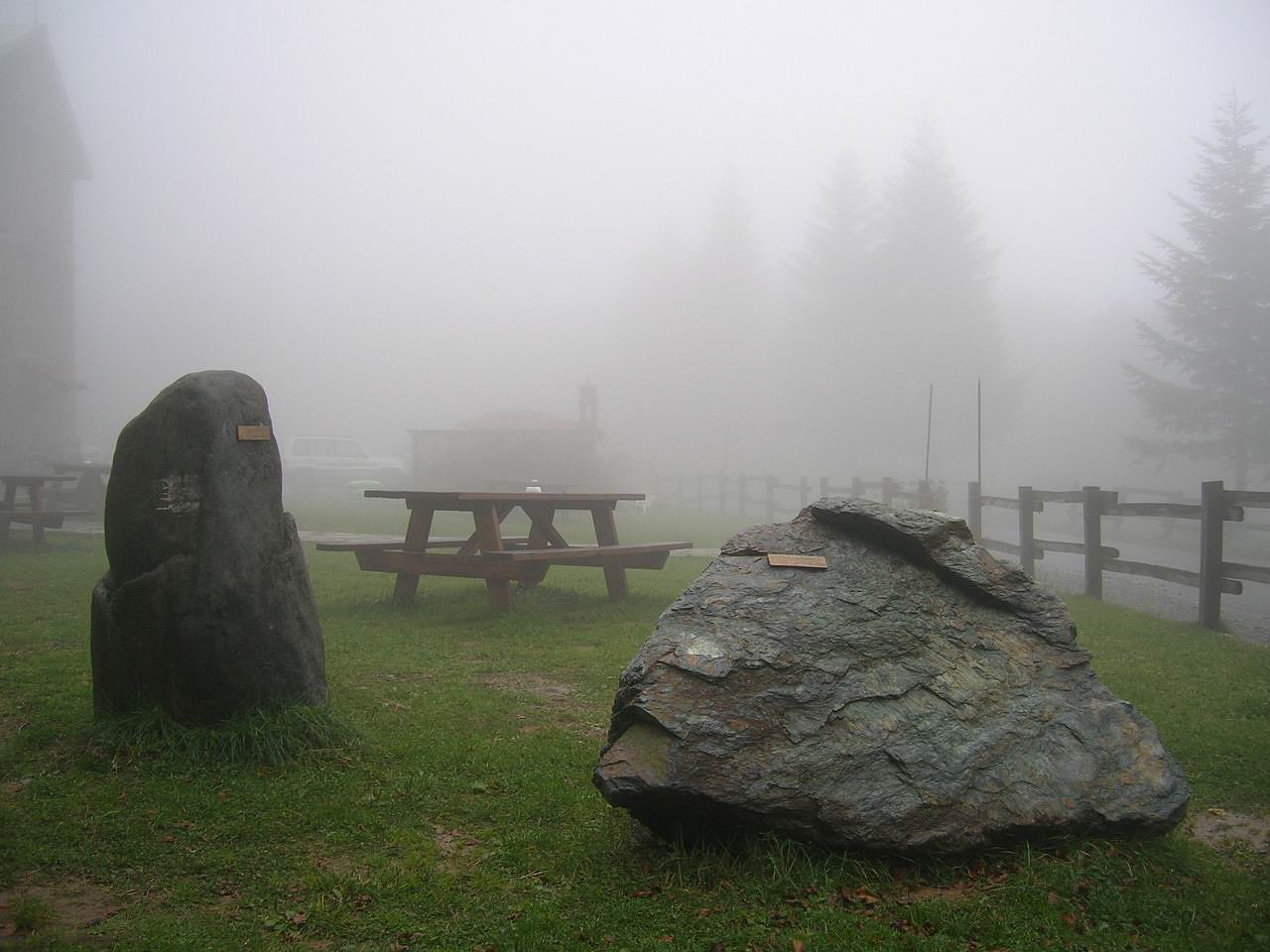 Mt. Beigua in the clouds